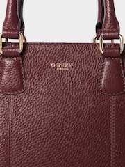 Osprey London Red The Mini Adaline Leather Grab Bag - Image 4 of 6