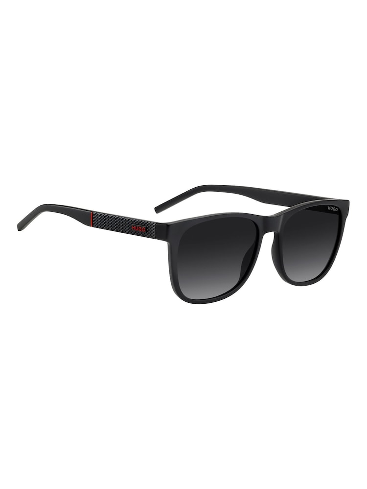 HUGO Black Rectangular Sunglasses - Image 1 of 5