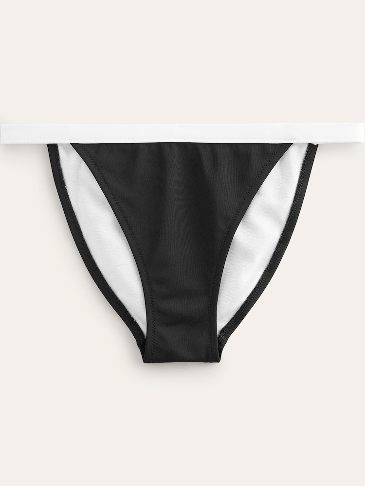Boden Black Tanga Bikini Bottoms - Image 5 of 6