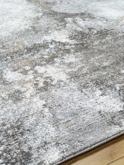 LIVABLISS Grey Marble Allegro Abstract Modern Marble Rug - Image 5 of 7