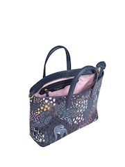 Sara Miller Blue Medium Tote Midnight Leopard Bag - صورة 5 من 5
