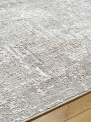 LIVABLISS Silver Allegro Abstract Modern Marble Rug - Image 5 of 7