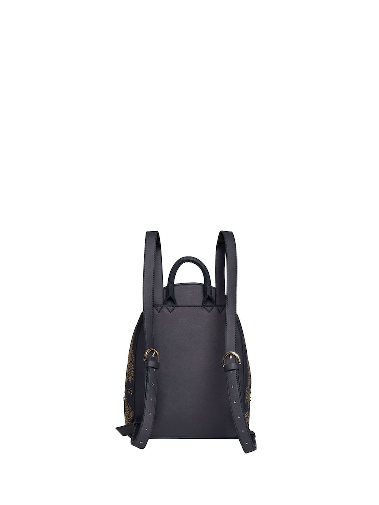 Sara Miller Blue Mini Smokey Blue Birds Backpack - Image 2 of 4