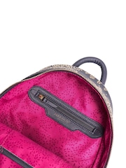 Sara Miller Blue Mini Smokey Blue Birds Backpack - Image 4 of 4