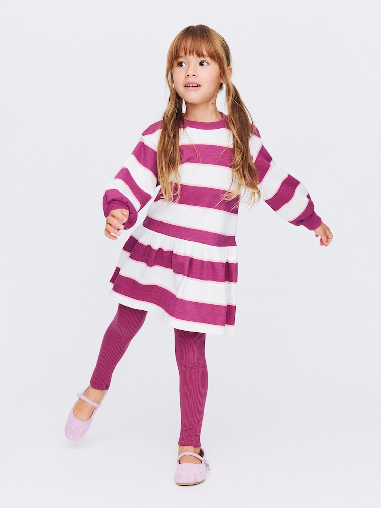 Cotton On Red Fleece Leggings - Image 2 of 5 Cotton On Red Fleece Leggings - Image 2 of 5