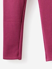 Cotton On Red Fleece Leggings - Image 5 of 5