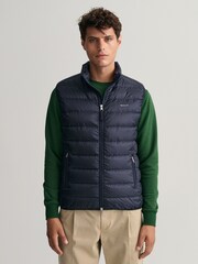 GANT Blue Light Down Vest - Image 1 of 6