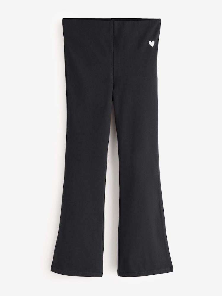 Cotton On Black Essential Flare Leggings - Image 1 of 1 Cotton On Black Essential Flare Leggings - Image 1 of 1