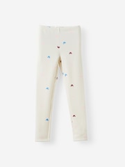 Cotton On Cream Fleece Leggings - Image 1 of 3
