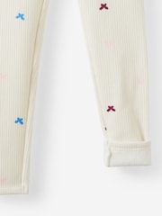 Cotton On Cream Fleece Leggings - Image 3 of 3