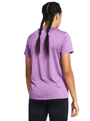 Under Armour Purple Tech Twist Crew Neck T-Shirt - Image 2 of 4