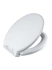 Showerdrape White Toledo Toilet Seat - Image 5 of 5