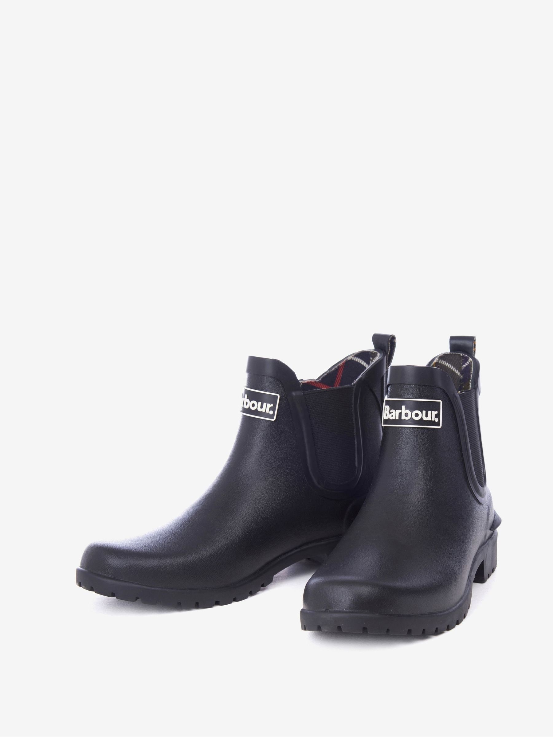 Buy Barbour Black Wilton Short Wellington Boots from Next Australia