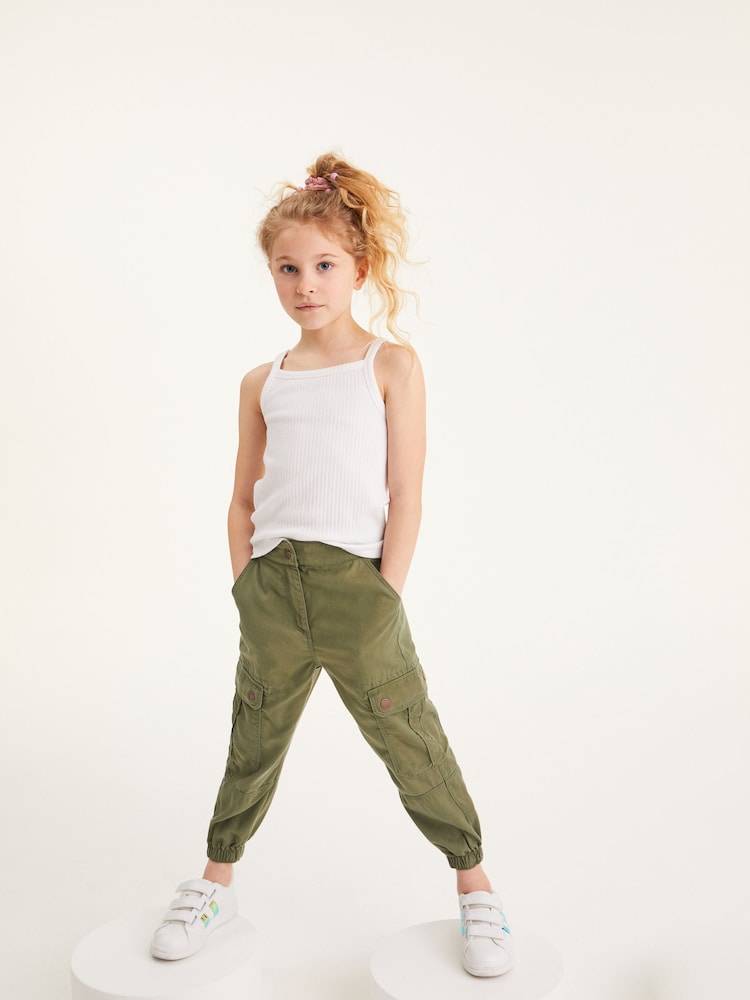 White Strappy Vest (3-16yrs) - Image 1 of 6