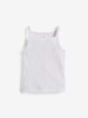 White Strappy Vest (3-16yrs) - Image 4 of 6