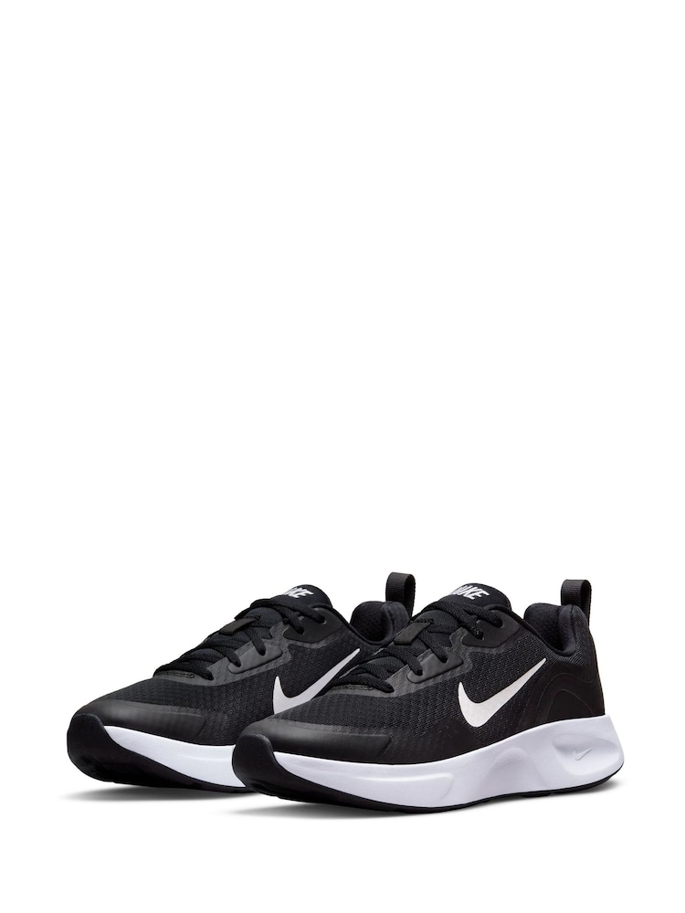 Nike Black/White WearAllDay Trainers - Image 5 of 10