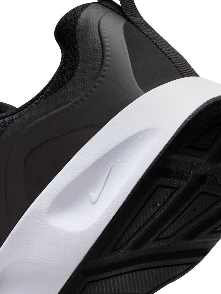 Nike Black/White WearAllDay Trainers - Image 9 of 10