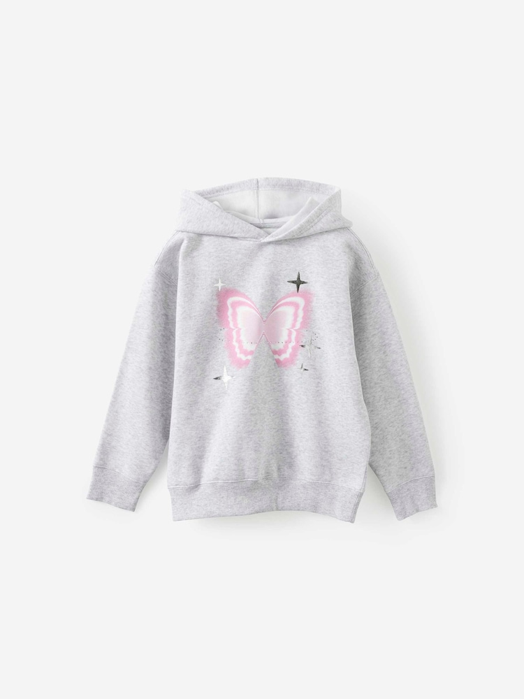 Cotton On Grey Sammy Oversized Hoodie - Image 1 of 3 Cotton On Grey Sammy Oversized Hoodie - Image 1 of 3