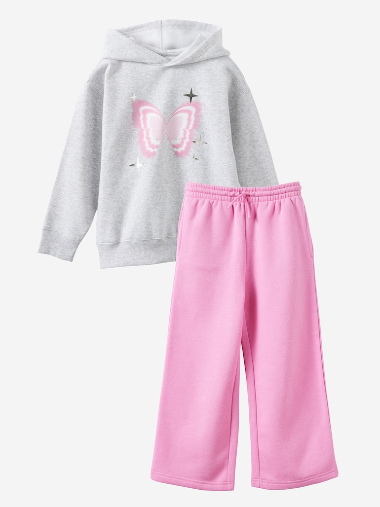 Cotton On Sammy Oversized Hoodie & Wide Leg Trackpant Set - Bilde 1 av 5