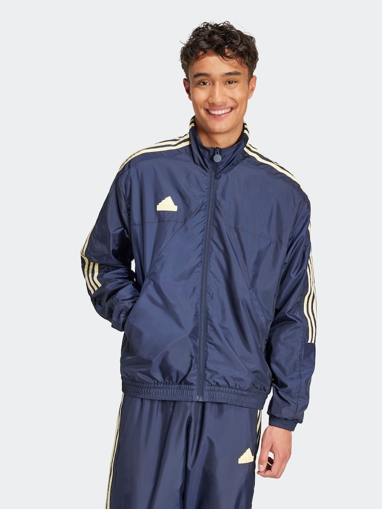 adidas Blue Tiro Sweat Top - Image 1 of 7