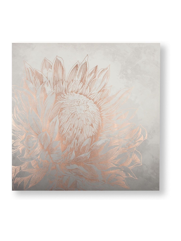 Art For The Home Grey Pretty Protea Wall Art - Image 2 of 3