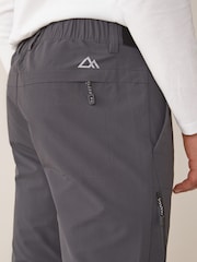 Dark Grey Shower Resistant Walking Trousers - Image 5 of 7