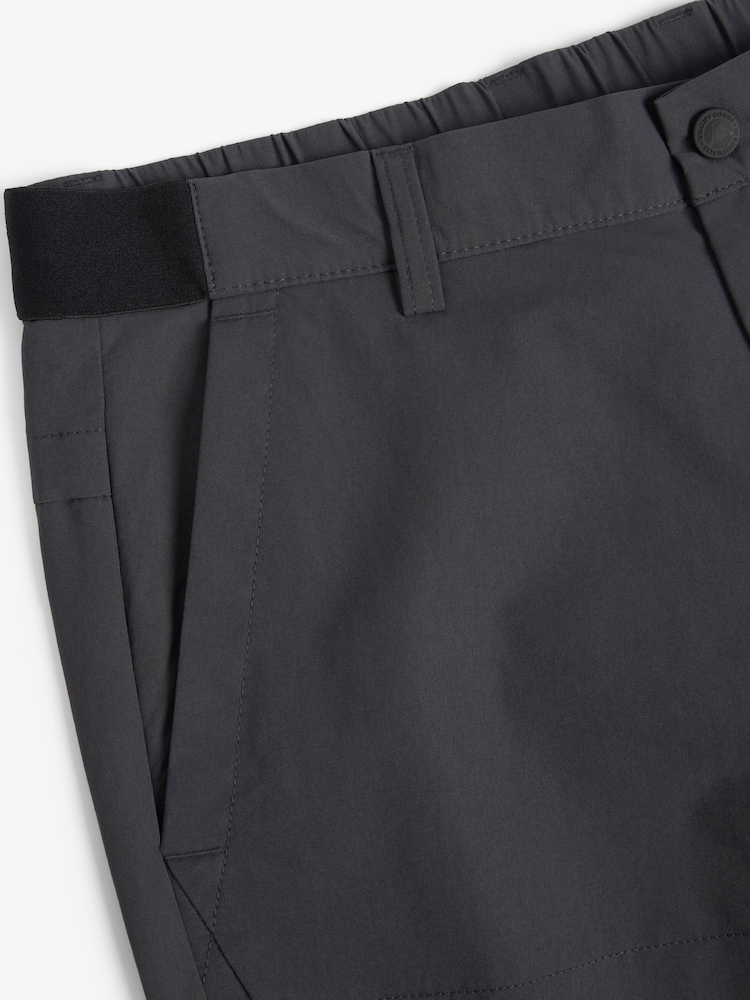 Dark Grey Shower Resistant Walking Trousers - Image 7 of 7