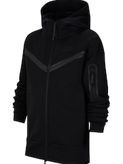 Nike Black Tech Fleece Hoodie - Image 7 of 8
