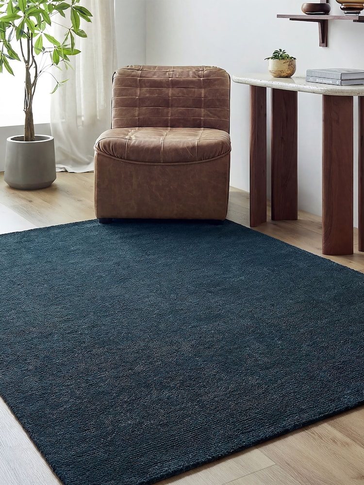 LIVABLISS Blue Mystique Wool Rug - Image 1 of 5 LIVABLISS Blue Mystique Wool Rug - Image 1 of 5
