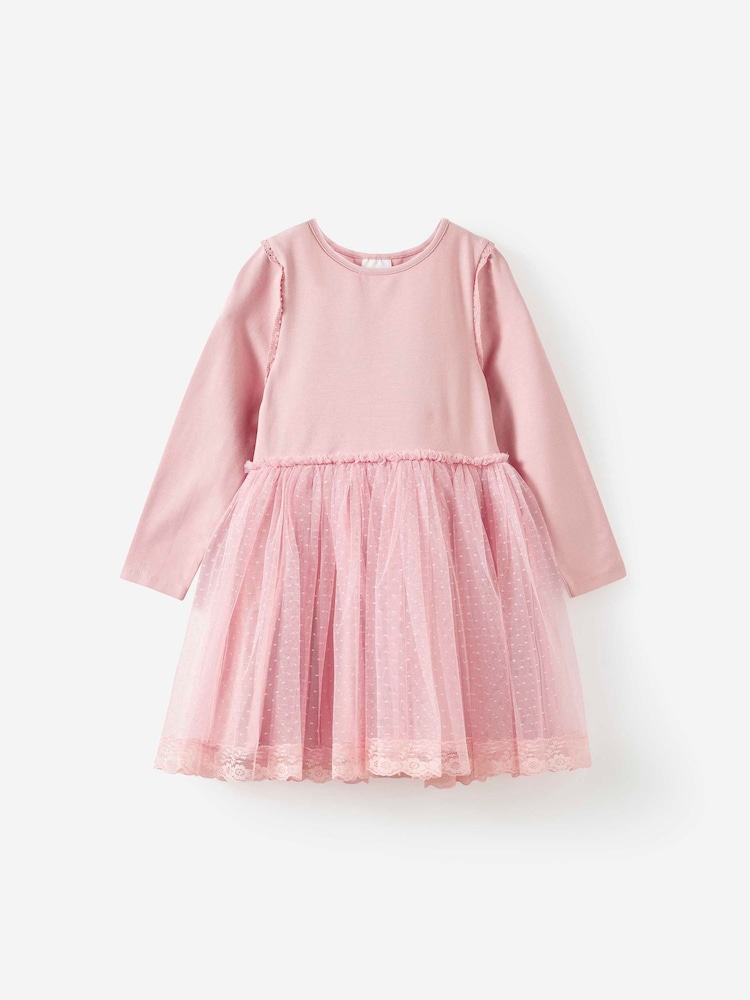 Cotton On Pink Eloise Long Sleeve Dress Up Dress - Image 1 of 3 Cotton On Pink Eloise Long Sleeve Dress Up Dress - Image 1 of 3