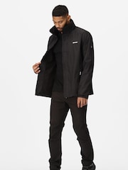 Regatta Black Mens Matt Waterproof Jacket - Image 4 of 9