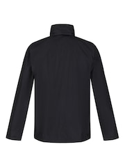 Regatta Black Mens Matt Waterproof Jacket - Image 8 of 9