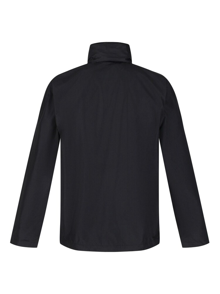 Regatta Black Mens Matt Waterproof Jacket - Image 8 of 9