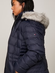 Tommy Hilfiger Blue Curve Tyra Down Coat - Image 5 of 9