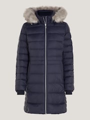 Tommy Hilfiger Blue Curve Tyra Down Coat - Image 6 of 9