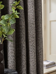 Grey Next Multi Chenille Pencil Pleat Lined Curtains - Image 2 of 11