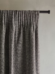 Grey Next Multi Chenille Pencil Pleat Lined Curtains - Image 3 of 11