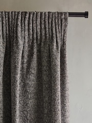 Grey Next Multi Chenille Pencil Pleat Lined Curtains - Image 6 of 11
