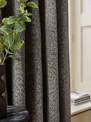Grey Next Multi Chenille Pencil Pleat Lined Curtains - Image 7 of 11