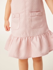 Baker by Ted Baker Pink Pinafore and T-Shirt Set - Image 7 of 12