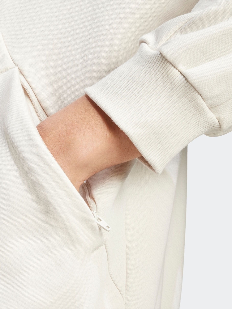 adidas Cream Tiro Sweat Top - Image 6 of 6
