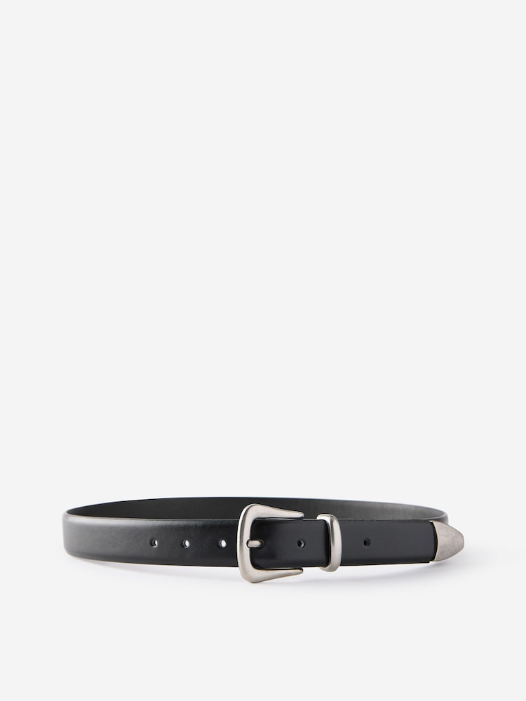 Cotton On Black Western Belt - Image 1 of 3 Cotton On Black Western Belt - Image 1 of 3