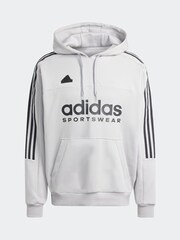 siva - adidas House of Tiro Fleece kapucar; jopa/pulover s kapuco - Slika 7 iz 7