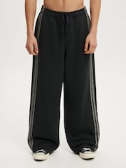 Cotton On Black Ground Super Baggy Trousers - Image 1 of 5