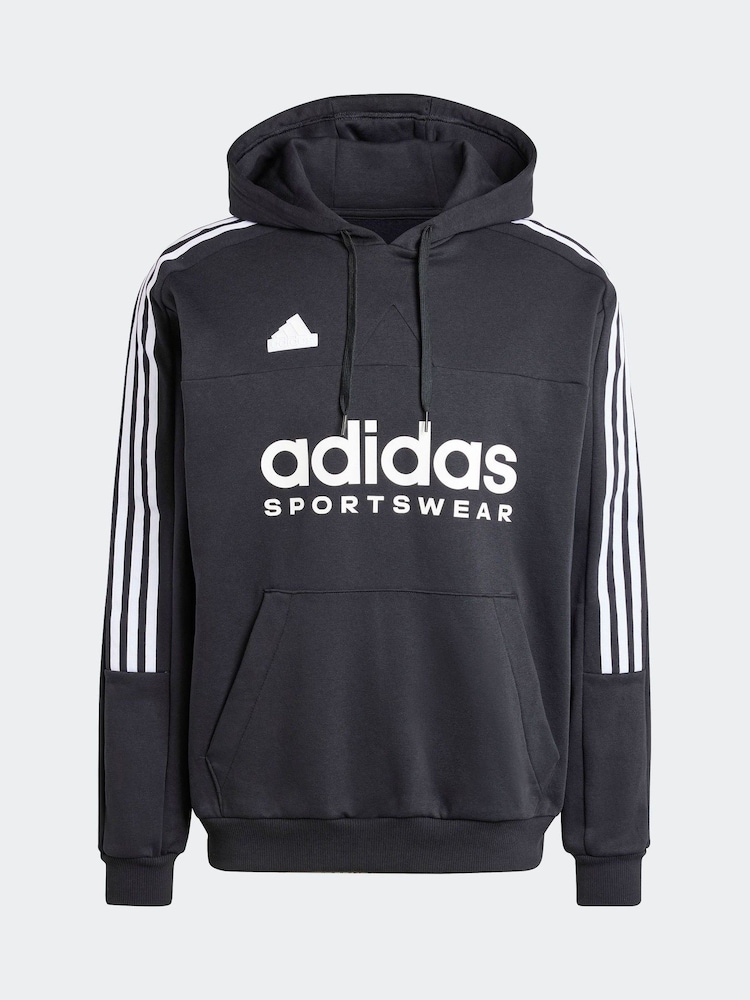 adidas Black House of Tiro Fleece Hoodie - Image 5 of 5