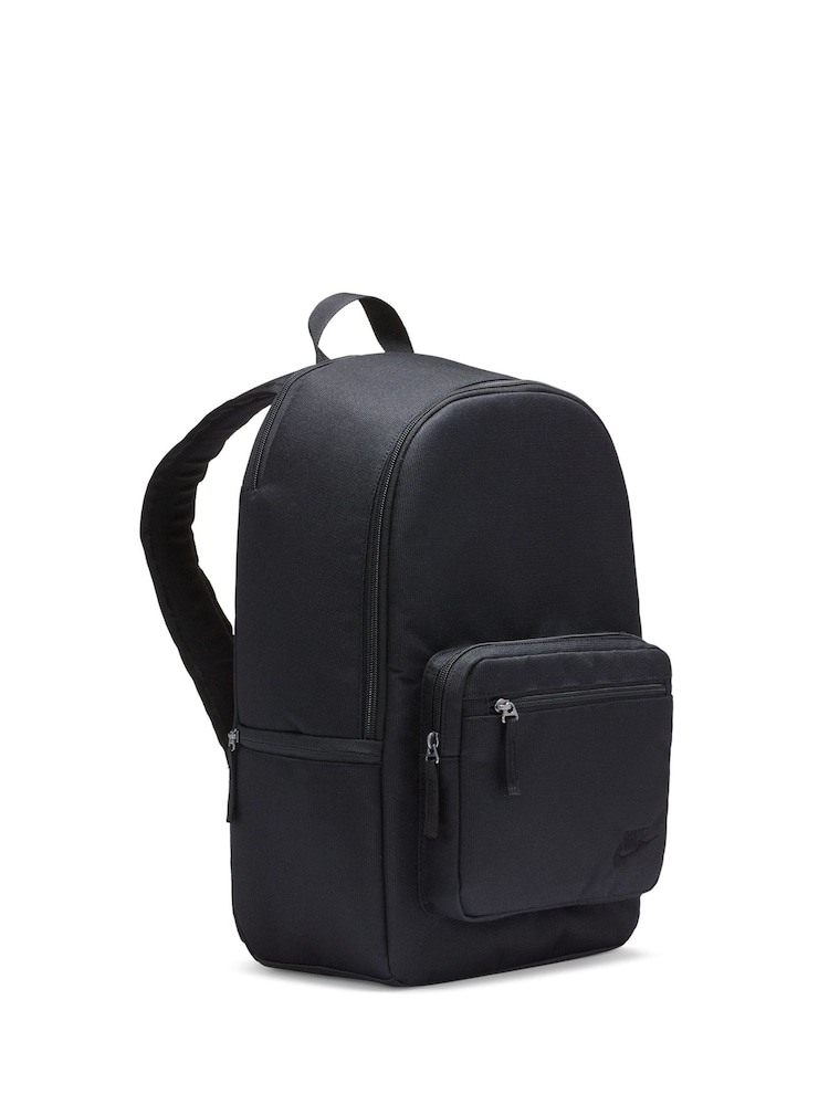 Nike Black Heritage Backpack - Image 3 of 9