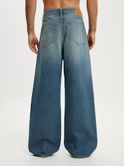 Cotton On Light Blue Super Baggy Jeans - Image 2 of 6