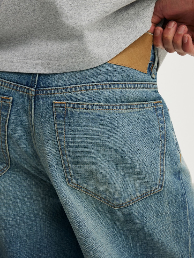 Cotton On Light Blue Super Baggy Jeans - Image 6 of 6