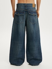 Синій - Cotton On Y2K Super Baggy Jeans - Image 2 of 6