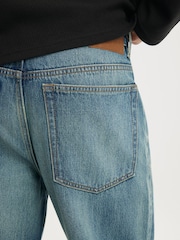 Cotton On Blue Baggy Bootcut Jeans - Image 6 of 6